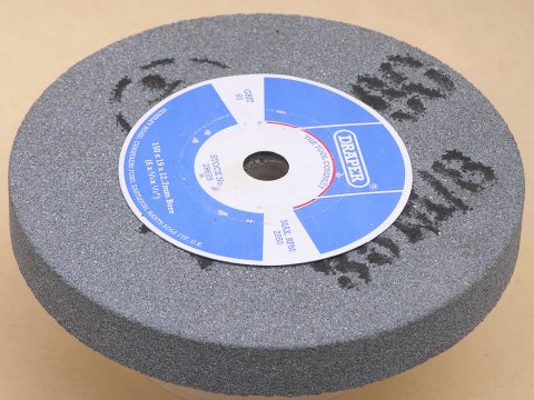 Grey aluminium oxide wheel 150 x 20 coarse