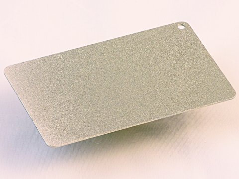 Credit card single sided diamond hone