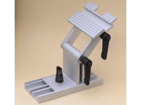 Adjustable slotted table