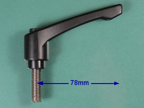 Heavy duty ratchet handle M10 male