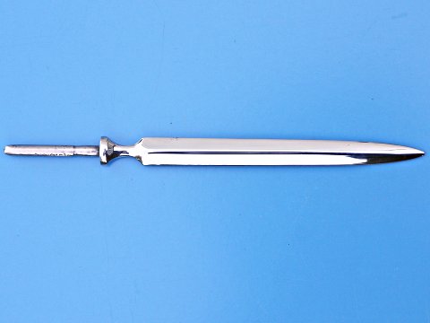 Paper knife blade sword pattern (one piece forged)