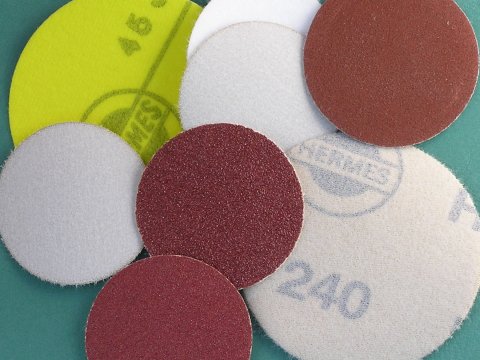 50mm HC135 velcro discs (150 grit) pk of 10