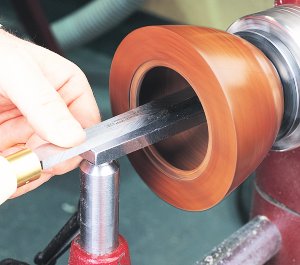 hollowing a box with the Sorby modular scraper platform