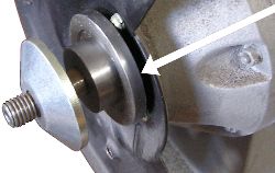 bush for grinder shaft