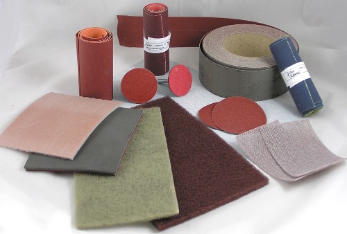 group of sanding and abrasive products